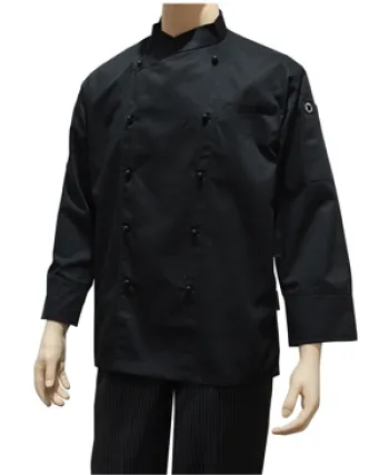 RB Long Sleeve Chef Jacket RB Long Sleeve Chef Jacket Black 1 rb_long_black
